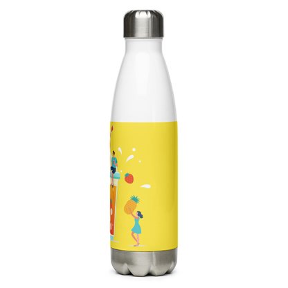 Summertime Refreshments Stainless Steel Water Bottle