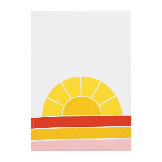 Retro Rainbow Kitchen Towel