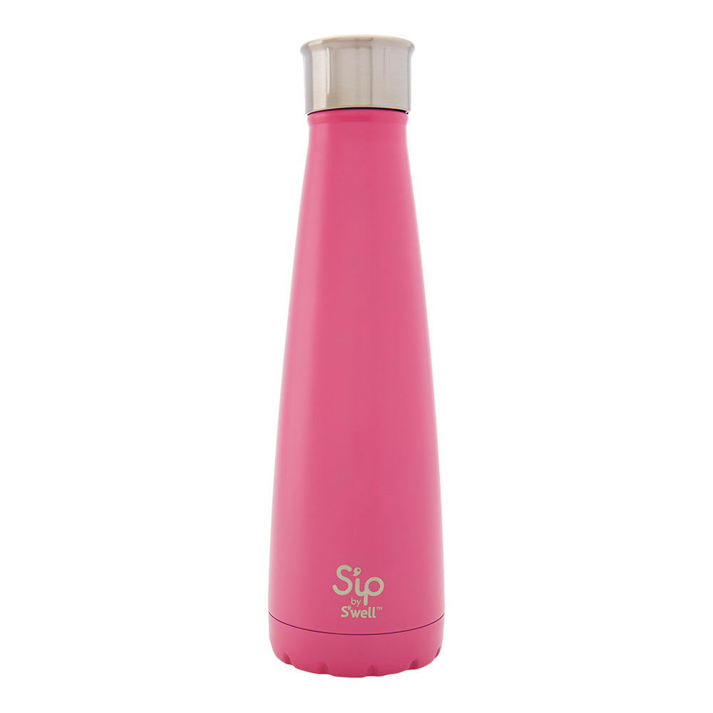 S'ip by S'well® Bubblegum Pink Stainless Steel Water Bottle