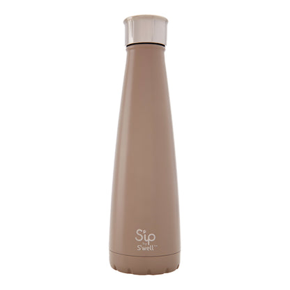 S'ip by S'well® Steel Grey Stainless Steel Water Bottle