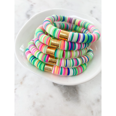 Spring Multi Color Pop Bracelet