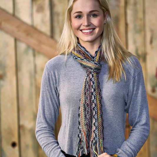 Happy Squiggles Scarf