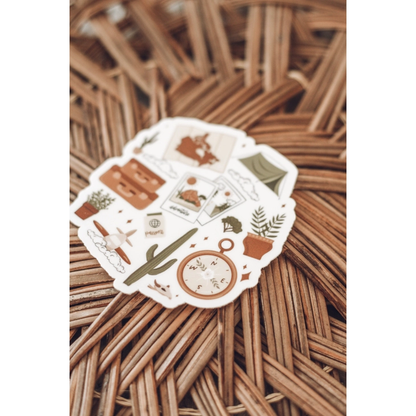 Boho Adventure Sticker