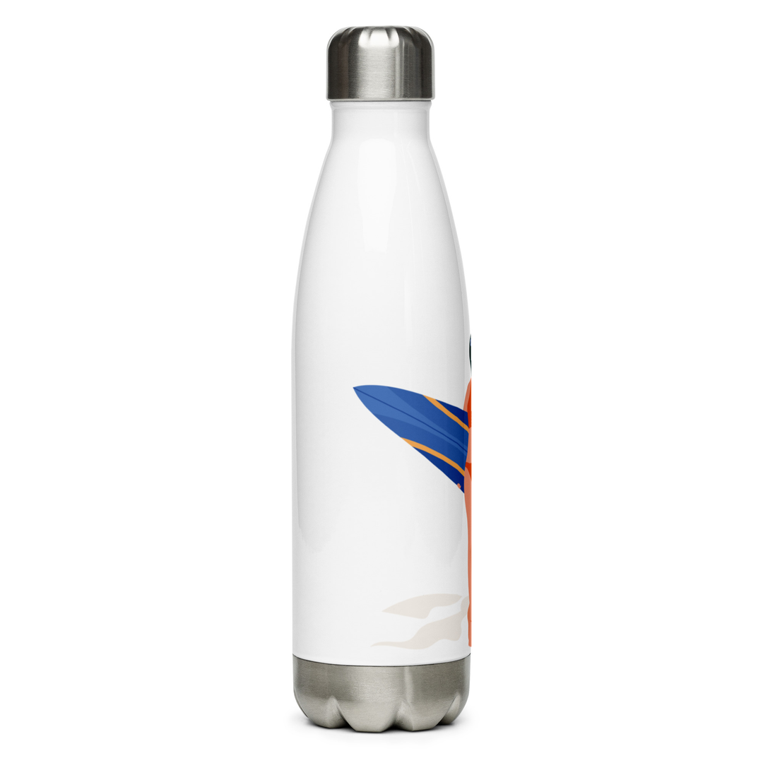 Surfer Girl Stainless Steel Water Bottle