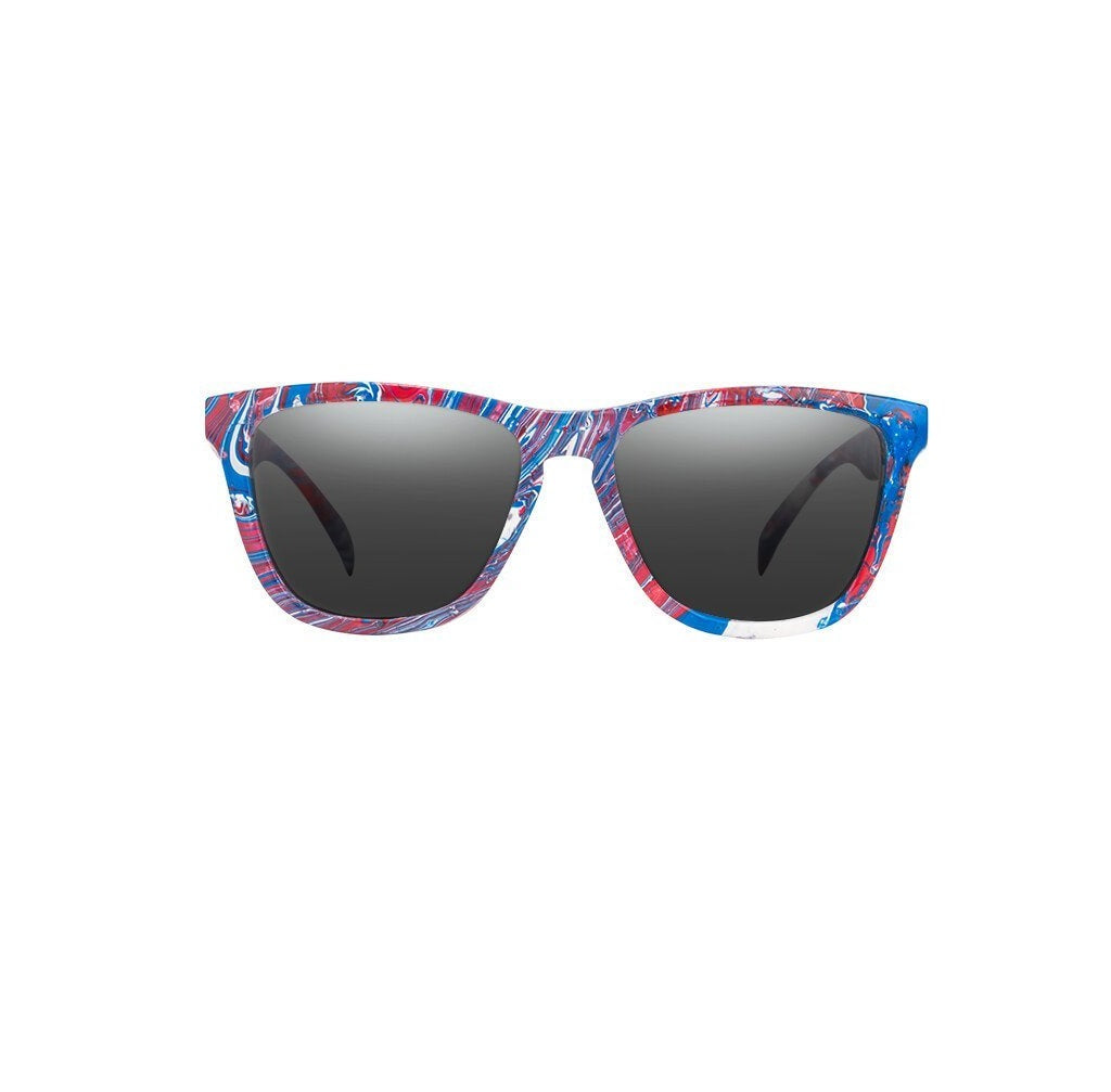 Nectar Painted Black Light Festival Sunglasses