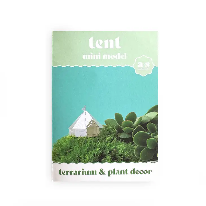 Tent Mini Model - Terrarium Decor DIY Kit